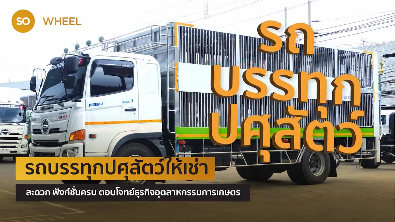 เช่ารถบรรทุกปศุสัตว์